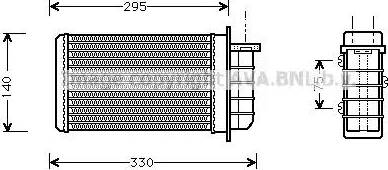 Ava Quality Cooling FT 6191 - Lämmityslaitteen kenno inparts.fi