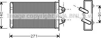 Ava Quality Cooling FT 6186 - Lämmityslaitteen kenno inparts.fi