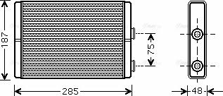 Ava Quality Cooling FT 6325 - Lämmityslaitteen kenno inparts.fi