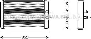 Ava Quality Cooling FT 6265 - Lämmityslaitteen kenno inparts.fi