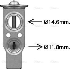 Ava Quality Cooling FT1479 - Paisuntaventtiili, ilmastointilaite inparts.fi