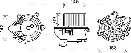 Ava Quality Cooling FT8419 - Sisätilapuhallin inparts.fi