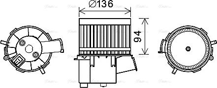 Ava Quality Cooling FT8434 - Sisätilapuhallin inparts.fi