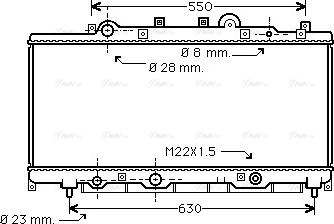 Ava Quality Cooling FT 2149 - Jäähdytin,moottorin jäähdytys inparts.fi