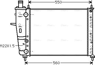 Ava Quality Cooling FT 2160 - Jäähdytin,moottorin jäähdytys inparts.fi