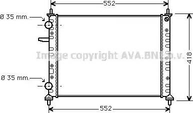 Ava Quality Cooling FT 2229 - Jäähdytin,moottorin jäähdytys inparts.fi