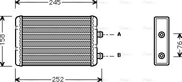 Ava Quality Cooling FTA6220 - Lämmityslaitteen kenno inparts.fi