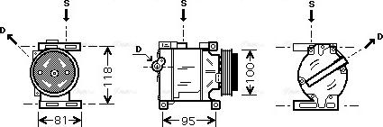 Ava Quality Cooling FTAK090 - Kompressori, ilmastointilaite inparts.fi