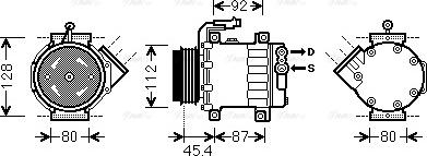 Ava Quality Cooling FTAK366 - Kompressori, ilmastointilaite inparts.fi