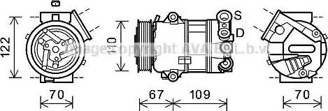 Ava Quality Cooling FTK408 - Kompressori, ilmastointilaite inparts.fi