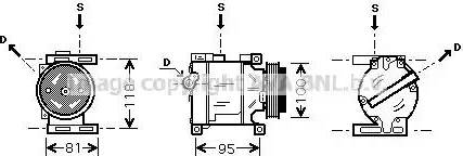 Ava Quality Cooling FT K090 - Kompressori, ilmastointilaite inparts.fi