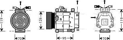 Ava Quality Cooling FT K048 - Kompressori, ilmastointilaite inparts.fi