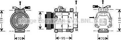 Ava Quality Cooling FT K062 - Kompressori, ilmastointilaite inparts.fi