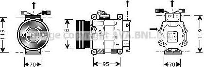 Ava Quality Cooling FT K081 - Kompressori, ilmastointilaite inparts.fi