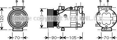 Ava Quality Cooling FT K361 - Kompressori, ilmastointilaite inparts.fi