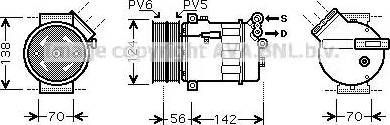 Ava Quality Cooling FTK363 - Kompressori, ilmastointilaite inparts.fi