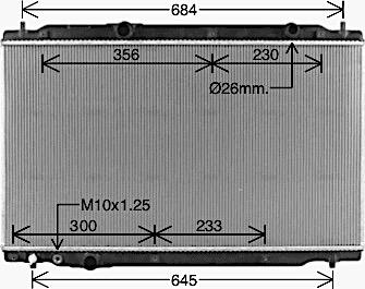 Ava Quality Cooling HD2334 - Jäähdytin,moottorin jäähdytys inparts.fi