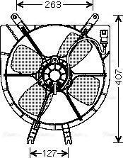 Ava Quality Cooling HD 7505 - Tuuletin, moottorin jäähdytys inparts.fi