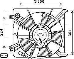 Ava Quality Cooling HD7537 - Tuuletin, moottorin jäähdytys inparts.fi