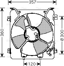 Ava Quality Cooling HD 7523 - Tuuletin, moottorin jäähdytys inparts.fi