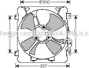 Ava Quality Cooling HD 7527 - Tuuletin, moottorin jäähdytys inparts.fi