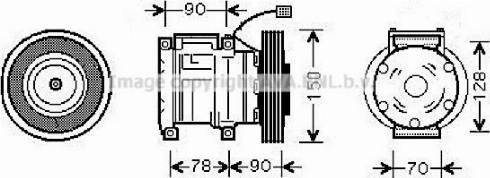 Ava Quality Cooling HDAK181 - Kompressori, ilmastointilaite inparts.fi