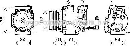 Ava Quality Cooling HDK275 - Kompressori, ilmastointilaite inparts.fi