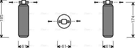 Ava Quality Cooling HD D116 - Kuivain, ilmastointilaite inparts.fi