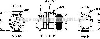 Ava Quality Cooling HD K008 - Kompressori, ilmastointilaite inparts.fi