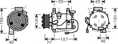 Ava Quality Cooling HD K232 - Kompressori, ilmastointilaite inparts.fi