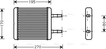 Ava Quality Cooling HY 6061 - Lämmityslaitteen kenno inparts.fi