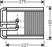 Ava Quality Cooling HY 6168 - Lämmityslaitteen kenno inparts.fi