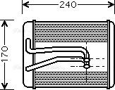 Ava Quality Cooling HY 6119 - Lämmityslaitteen kenno inparts.fi