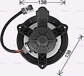 Ava Quality Cooling HY8474 - Sisätilapuhallin inparts.fi