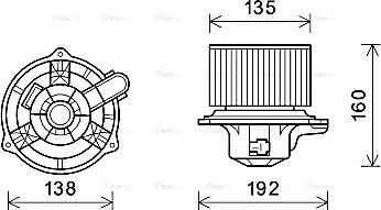 Ava Quality Cooling HY8553 - Sisätilapuhallin inparts.fi