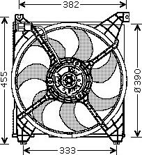 Ava Quality Cooling HY 7508 - Tuuletin, moottorin jäähdytys inparts.fi