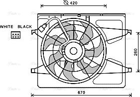 Ava Quality Cooling HY 7530 - Tuuletin, moottorin jäähdytys inparts.fi