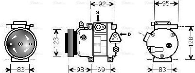 Ava Quality Cooling HYAK239 - Kompressori, ilmastointilaite inparts.fi