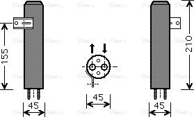 Ava Quality Cooling HY D157 - Kuivain, ilmastointilaite inparts.fi