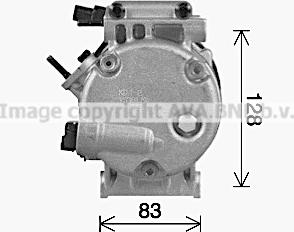 Ava Quality Cooling HYK497 - Kompressori, ilmastointilaite inparts.fi