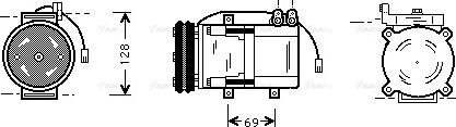 Ava Quality Cooling HY K063 - Kompressori, ilmastointilaite inparts.fi