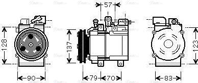 Ava Quality Cooling HY K139 - Kompressori, ilmastointilaite inparts.fi