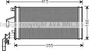 Ava Quality Cooling IV6096 - Lämmityslaitteen kenno inparts.fi