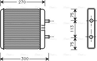 Ava Quality Cooling IV 6048 - Lämmityslaitteen kenno inparts.fi