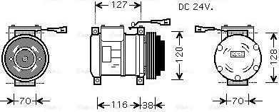 Ava Quality Cooling IVAK073 - Kompressori, ilmastointilaite inparts.fi