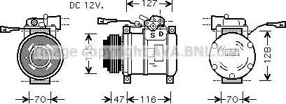 Ava Quality Cooling IV K076 - Kompressori, ilmastointilaite inparts.fi