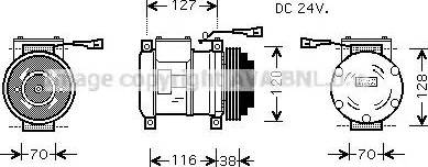 Ava Quality Cooling IV K073 - Kompressori, ilmastointilaite inparts.fi