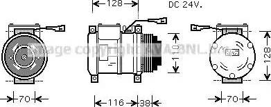 Ava Quality Cooling IV K072 - Kompressori, ilmastointilaite inparts.fi