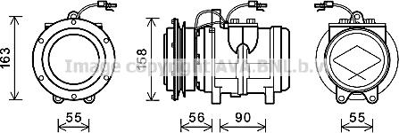 Ava Quality Cooling JDK021 - Kompressori, ilmastointilaite inparts.fi