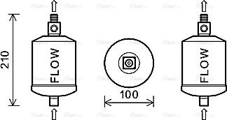 Ava Quality Cooling JDD013 - Kuivain, ilmastointilaite inparts.fi